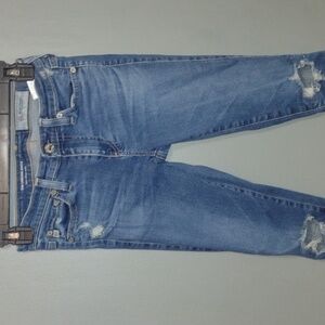 Ag the legging ankle super skinny ankle jeans size24R distressed jeans
